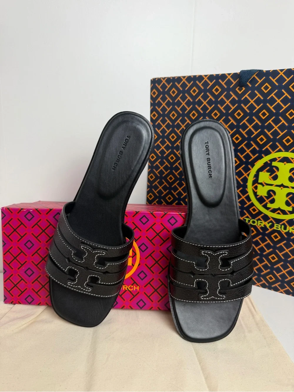 NWT Tory Burch INES SLIDE